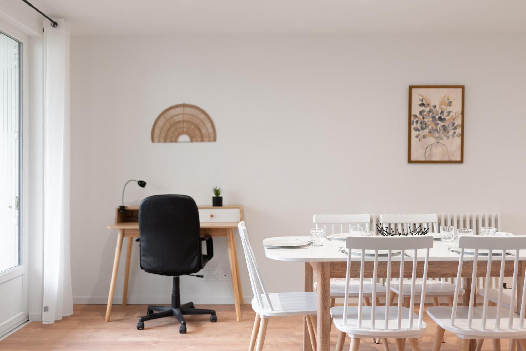 Spacieux T3 Avec 2 Parkings Gratuits Et 2 Balcons Apartamento *