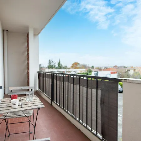 Spacieux T3 Avec 2 Parkings Gratuits Et 2 Balcons Toulouse Exterior foto