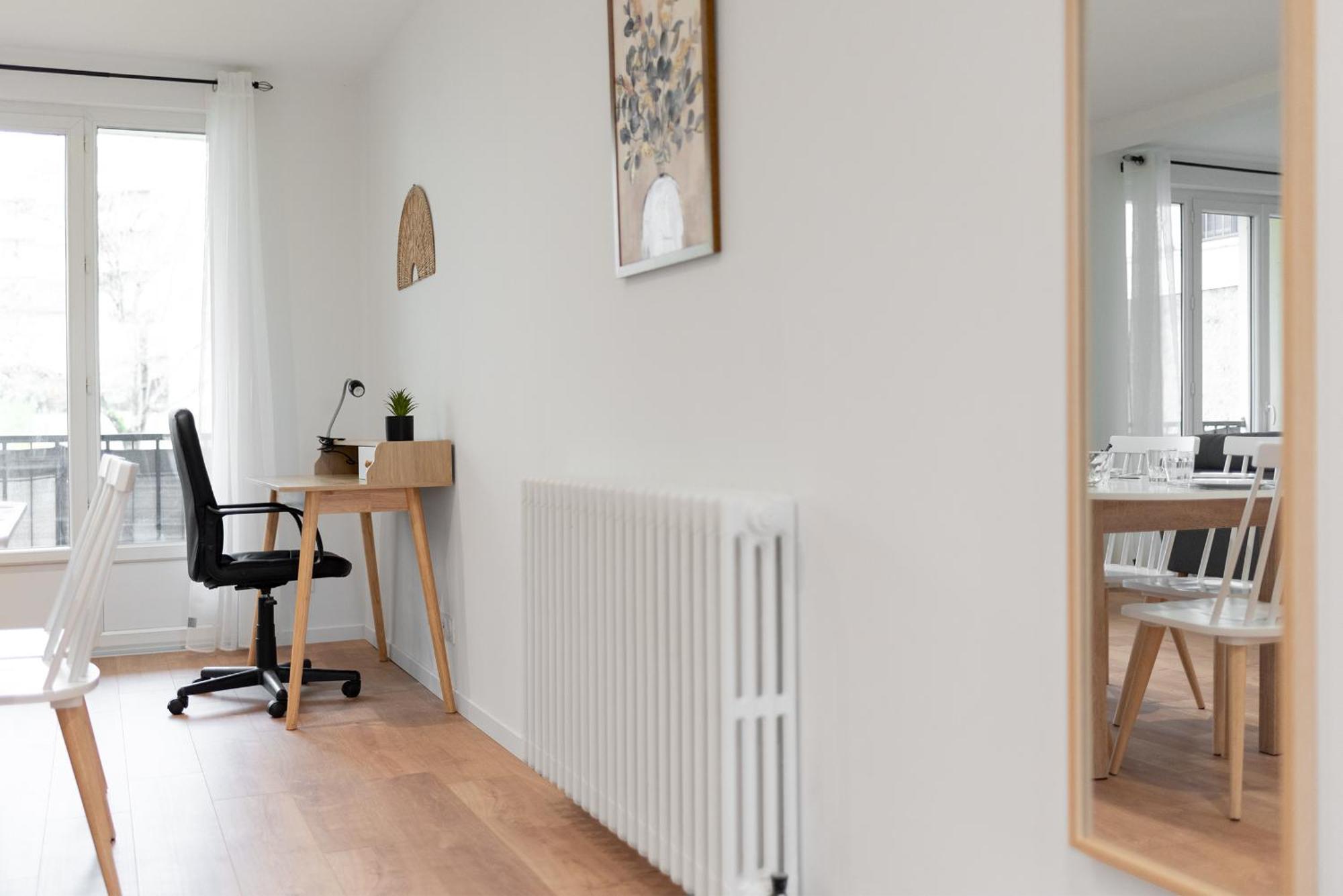 Spacieux T3 Avec 2 Parkings Gratuits Et 2 Balcons Appartement *
